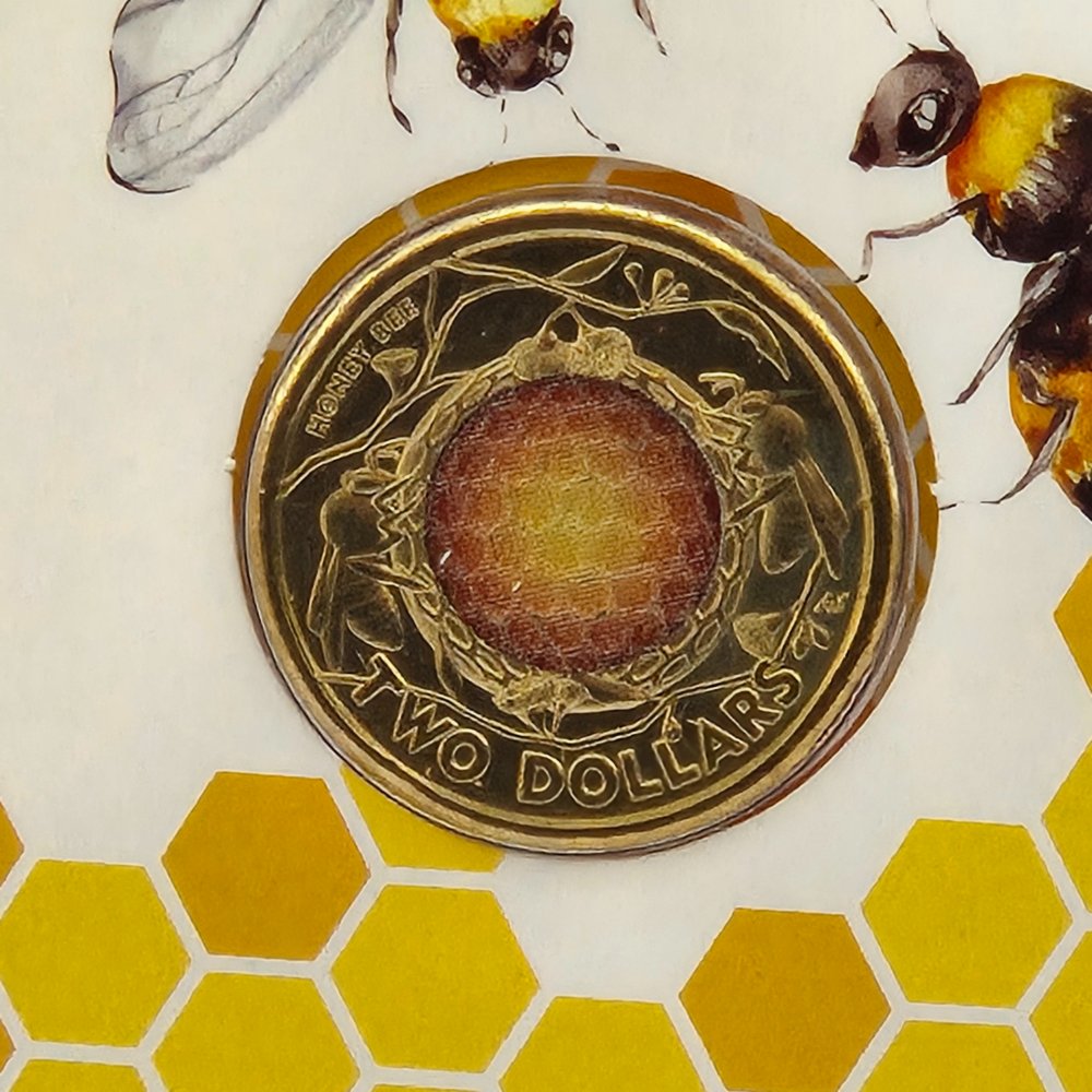 2023 ACBC standard release 200 Years of Australian Honey Bees PNC with 2022 $2 Honey Bee uncirculated coin