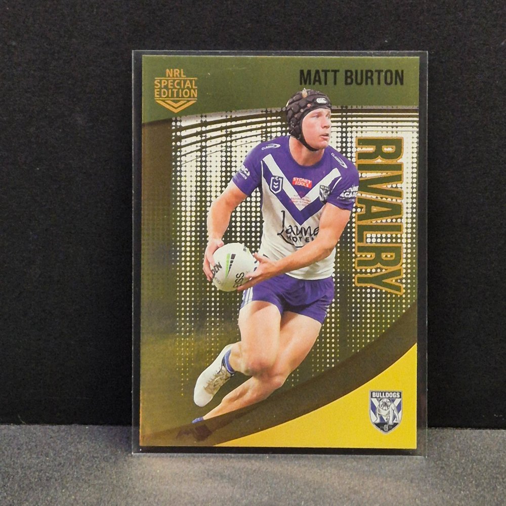 2022 NRL Rivalry - Special Edition Gold - G03 - Matt Burton