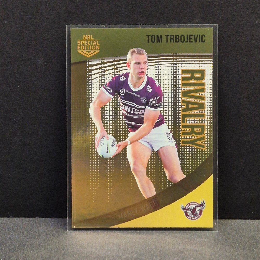 2022 NRL Rivalry - Special Edition Gold - G06 - Tom Trbojevic
