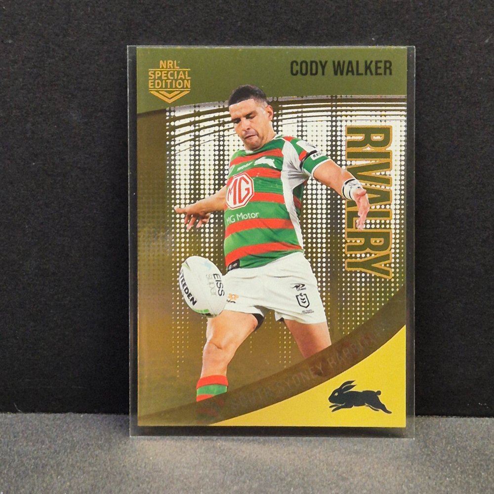 2022 NRL Rivalry - Special Edition Gold - G12 - Cody Walker