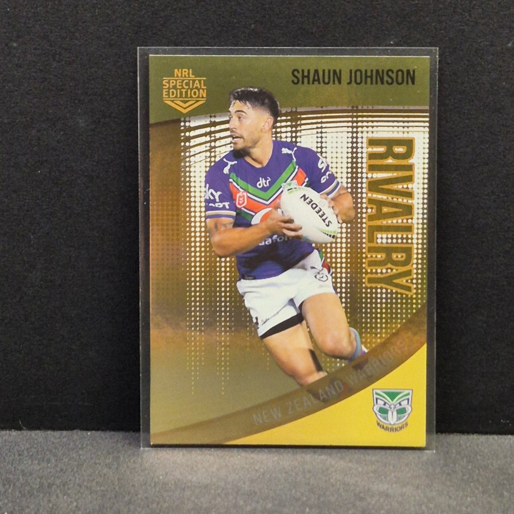 2022 NRL Rivalry - Special Edition Gold - G15 - Shaun Johnson