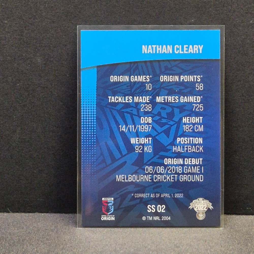 2022 NRL Rivalry - State of Origin - SS02 - Nathan Cleary