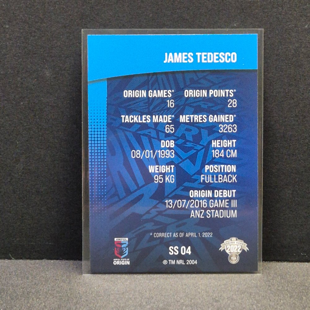 2022 NRL Rivalry - State of Origin - SS04 - James Tedesco