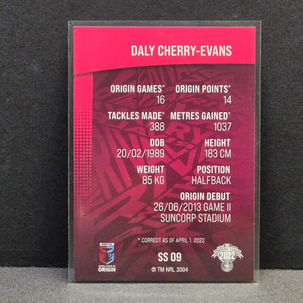 2022 NRL Rivalry - State of Origin - SS09 - Daly Cherry-Evans