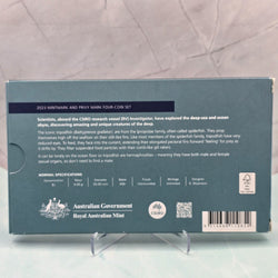 2023 $1 Creatures of the Deep Mintmark and Privy Mark Four Coin Set by the Royal Australian Mint back packaging
