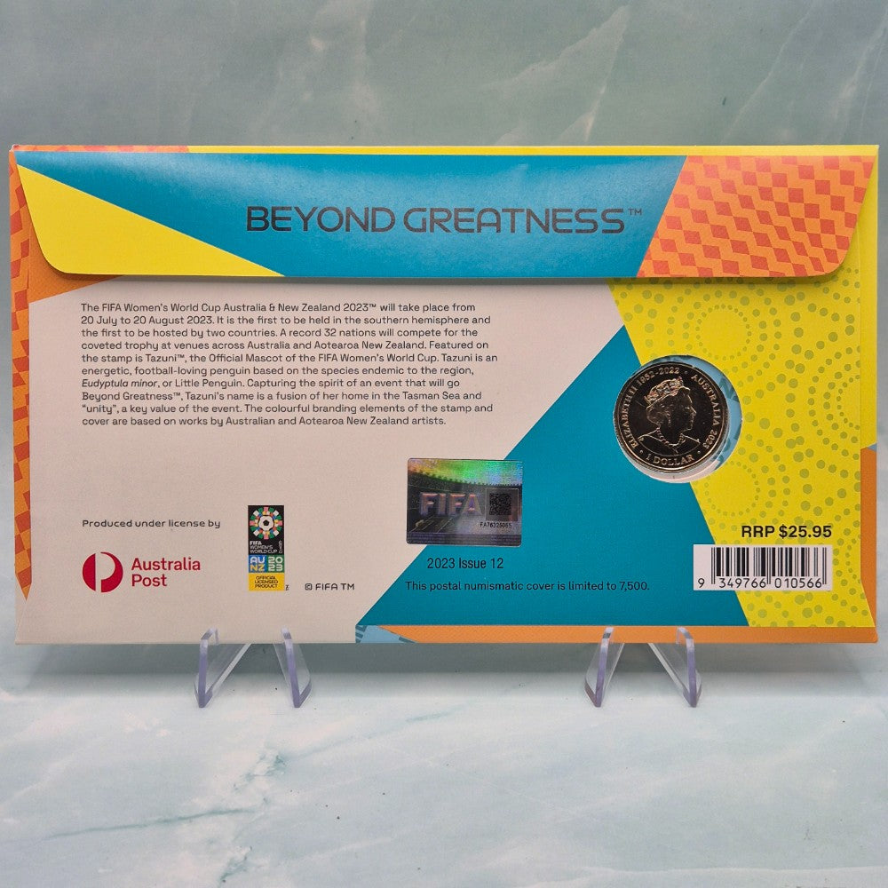 2023 $1 FIFA Women's World Cup PNC back cover