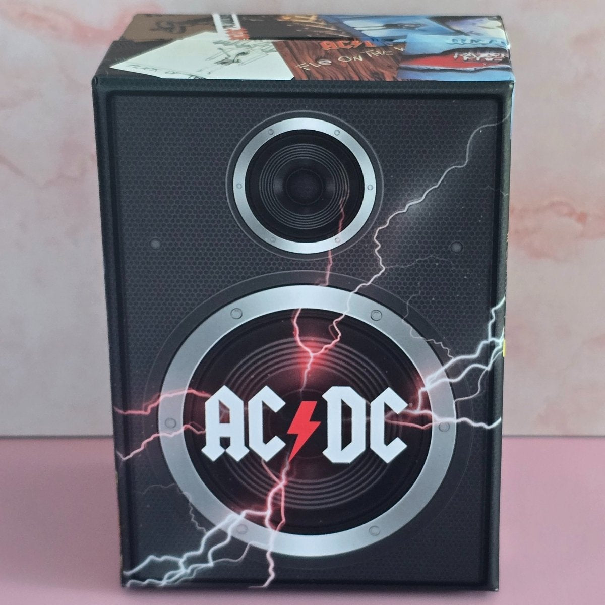 2023 50c Silver coin packaging design to resemble a speaker with AC/DC logo