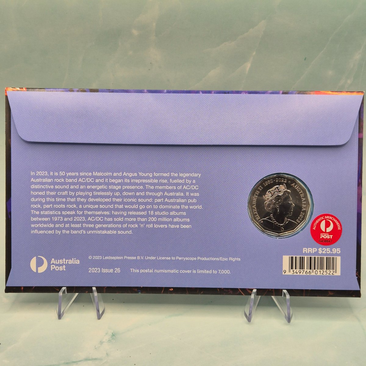 2023 50c ACDC 50th Anniversary PNC