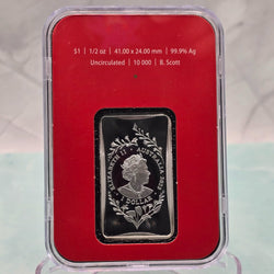 2023 Half Ounce Lunar Rabbit Ingot obverse