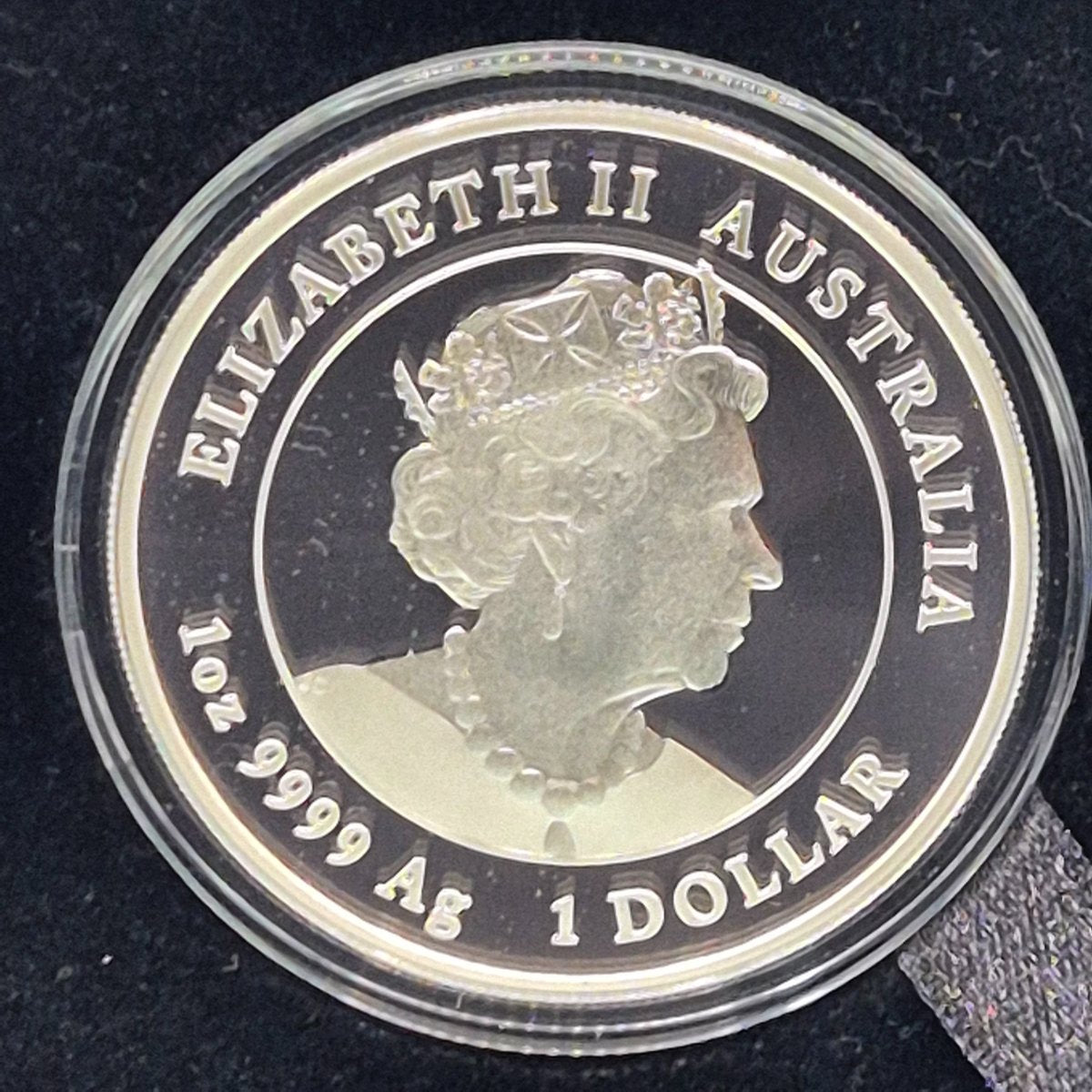 2023 Perth Mint 1oz Australian Lunar Series III Year of the Rabbit obverse