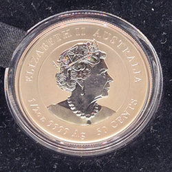2023 Perth Mint Half Ounce Coloured Australian Lunar Series III Year of the Rabbit obverse