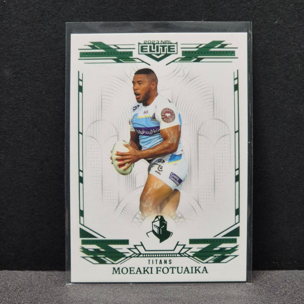 2023 NRL Elite - Mojo Emerald - MB052 - Moeaki Fotuaika