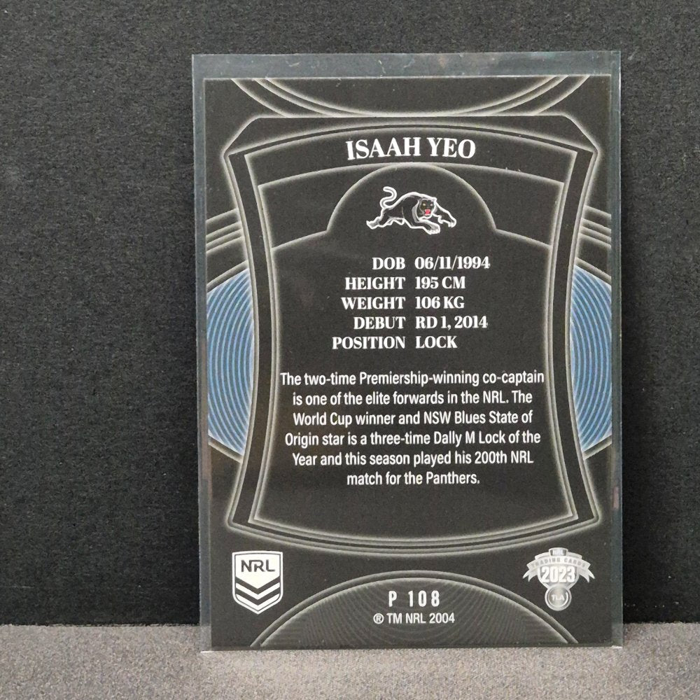 2023 NRL Elite - Pearl Special - P108 - Isaah Yeo