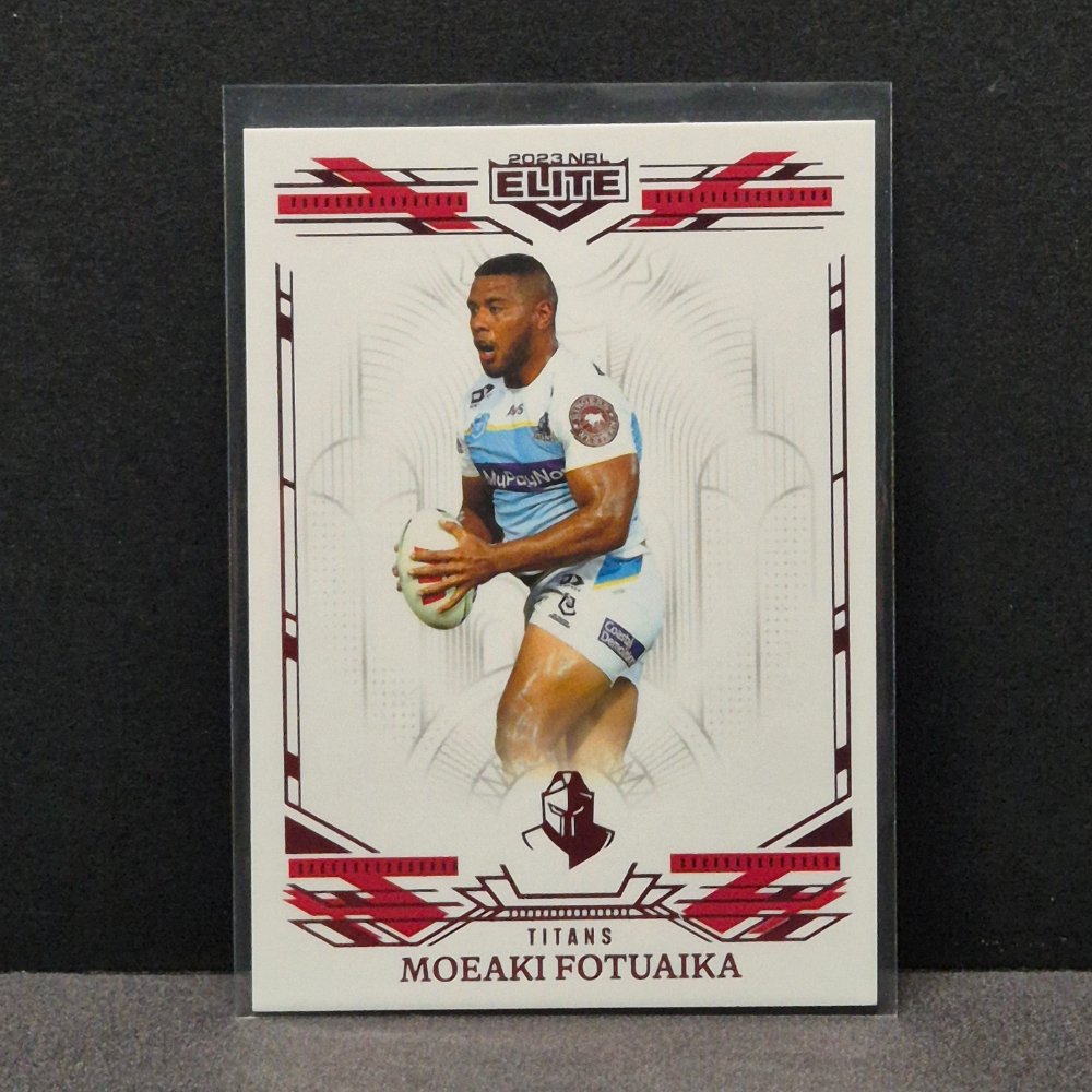 2023 NRL Elite - Mojo Ruby - MS052 - Moeaki Fotuaika #1/44