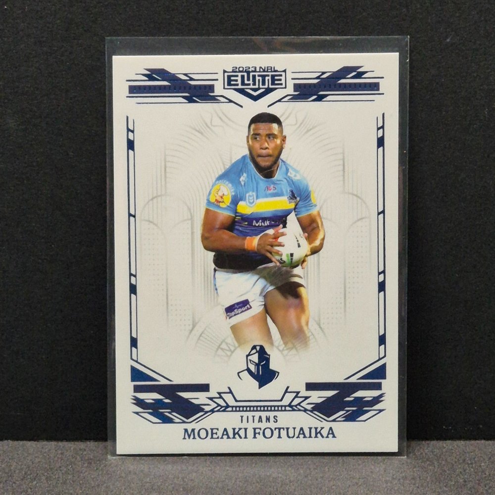 2023 NRL Elite - Mojo Sapphire - MS052 - Moeaki Fotuaika