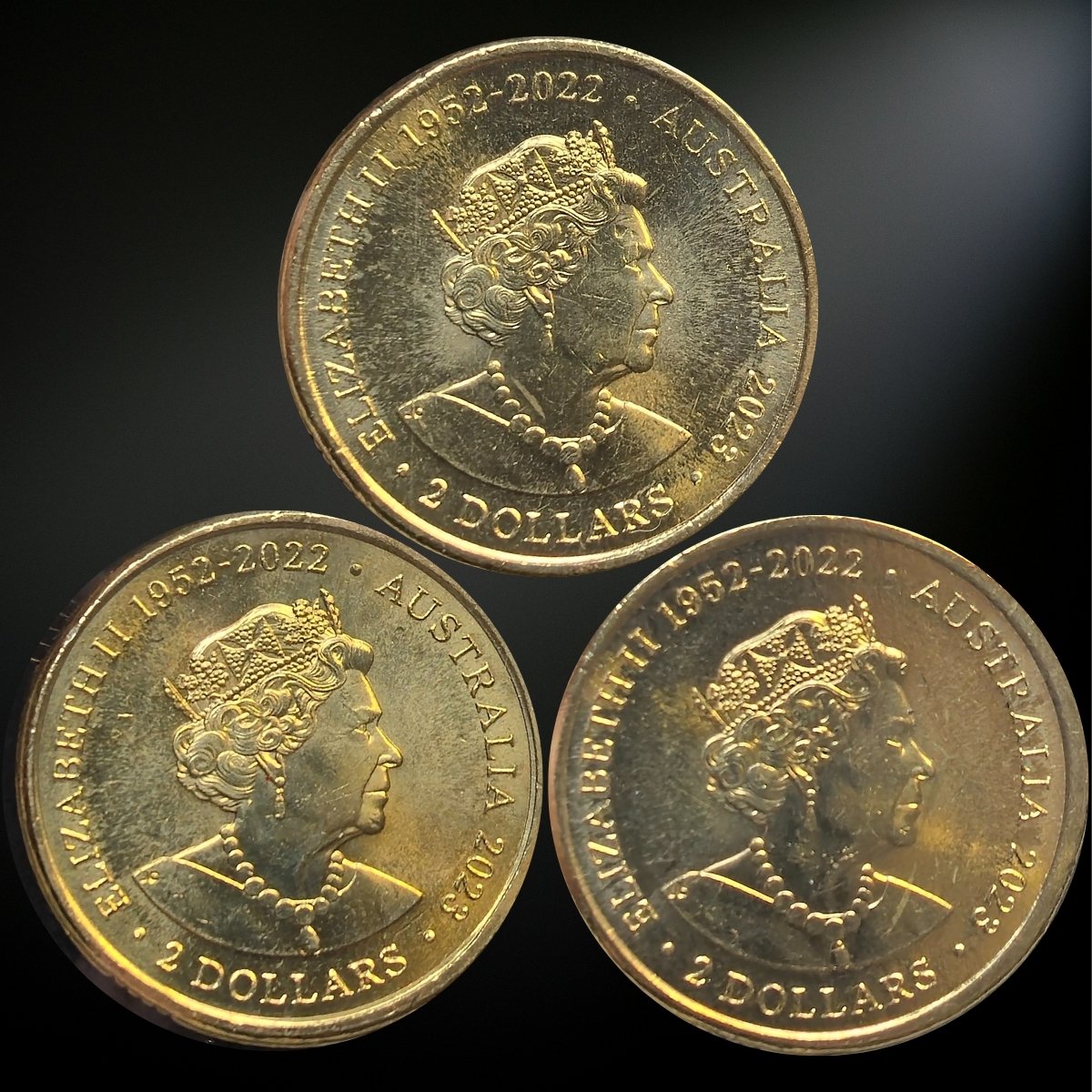 2023 $2 Vegemite 3x Uncirculated Coins