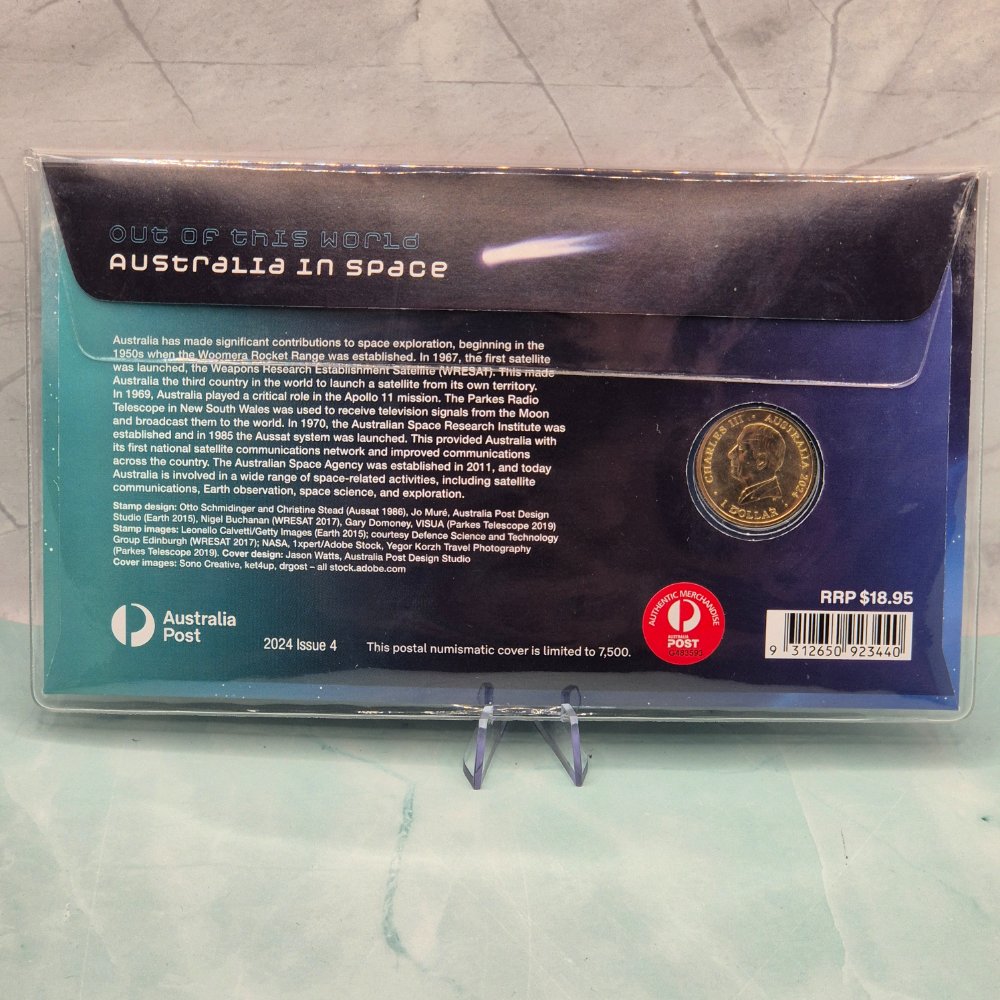 2024 $1 Out of this World Australia in Space PNC