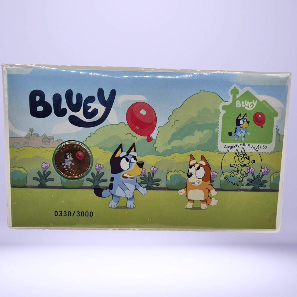 2024 $1 Bluey Impressions Single Coin PNC Front