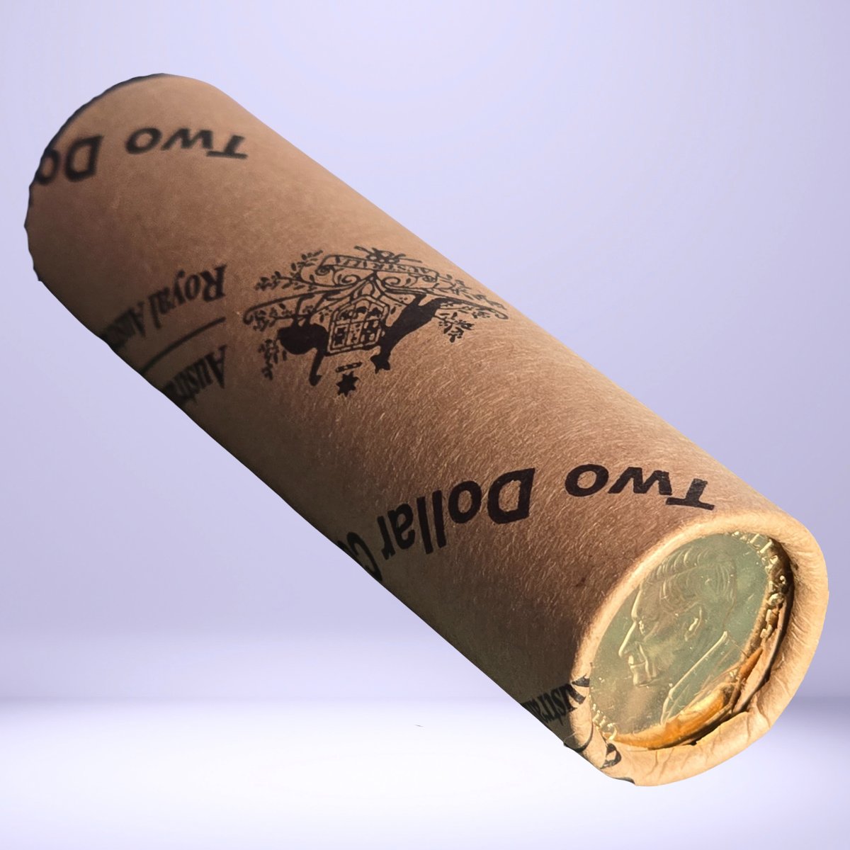 2024 $2 Royal Australian Mint Premium Roll - Heads side shown