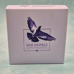 Outer packaging 2024 $2 Silver 'C' Mintmark War Animals Remembrance coin