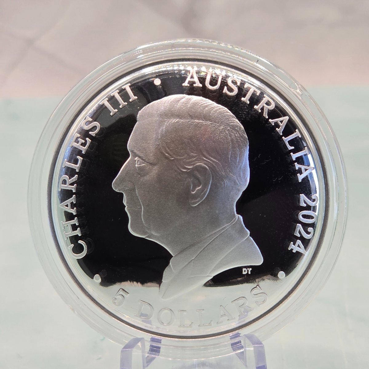 2024 $5 Australian Olympic Team 1oz Domed Silver Proof struck by the Royal Australian Mint