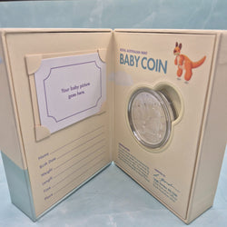 2024 Royal Australian Mint $5 Fine Silver Proof 1oz Coin - Toy Kangaroo Baby Coin inner packaging