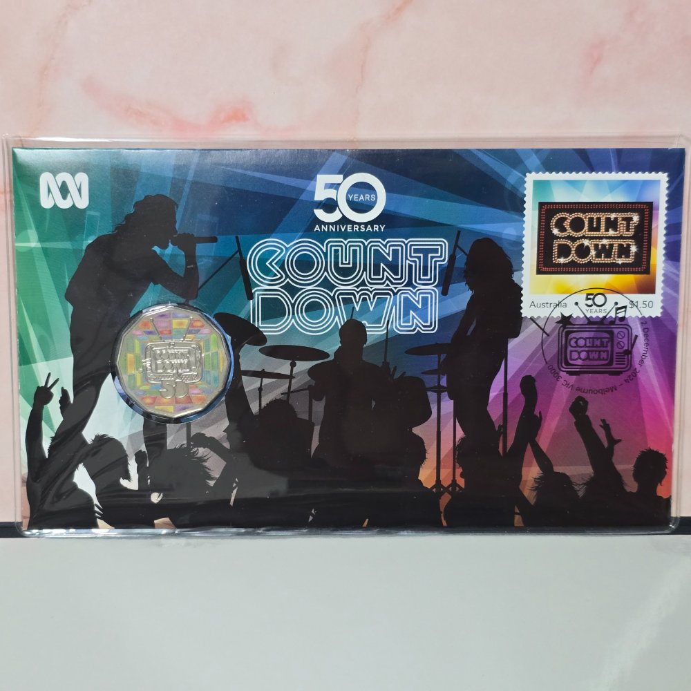 2024 50c 50th Anniversary of Countdown PNC front cover