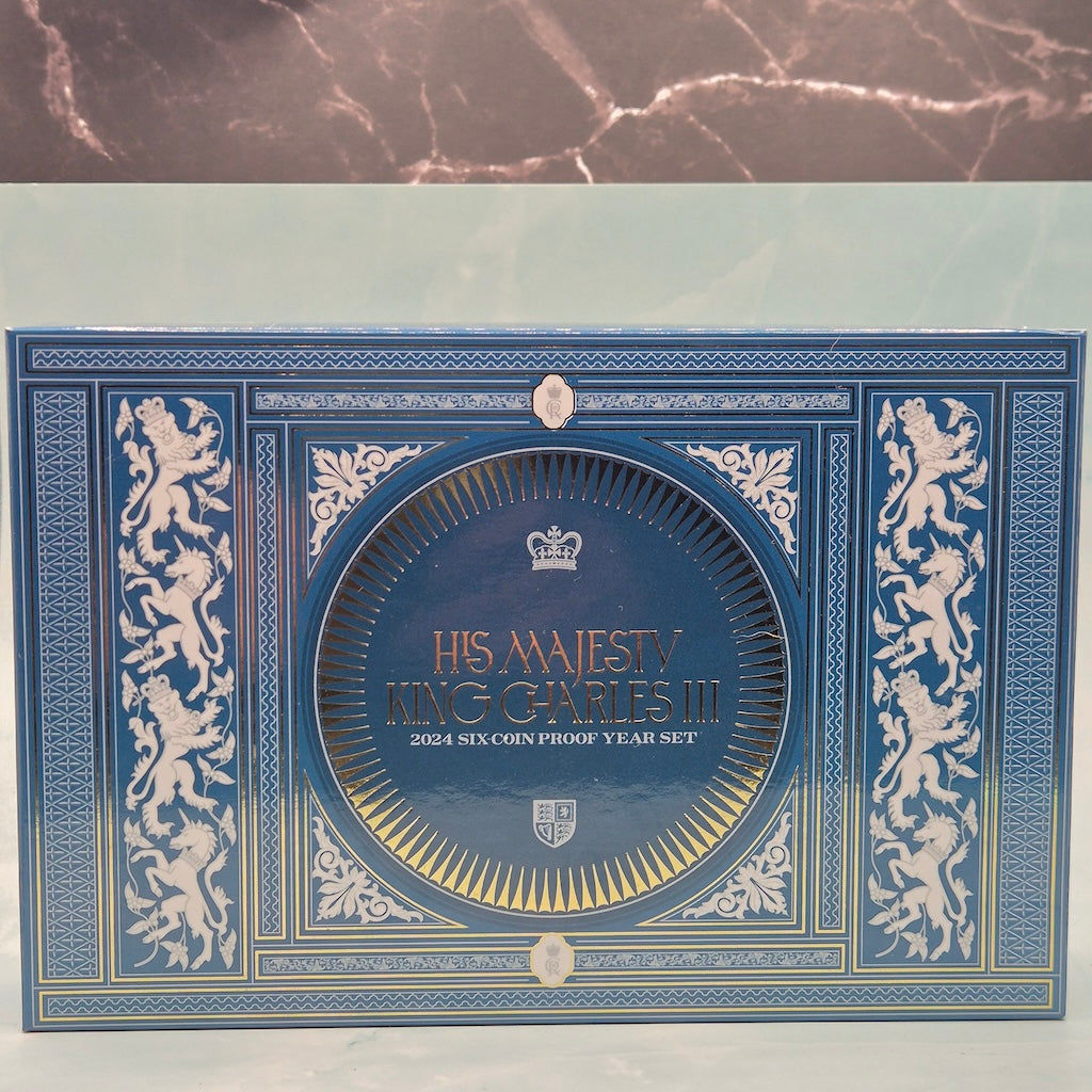 2024 His Majesty King Charles III Six Coin Proof Set Outer Packaging