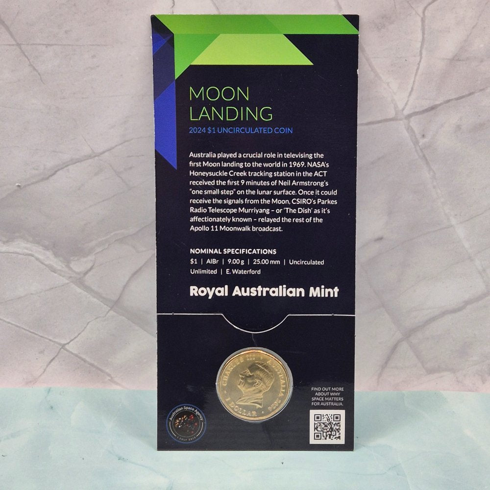 2024 $1 Out of this World - Australia in Space 'C' mintmark Carded Coin
