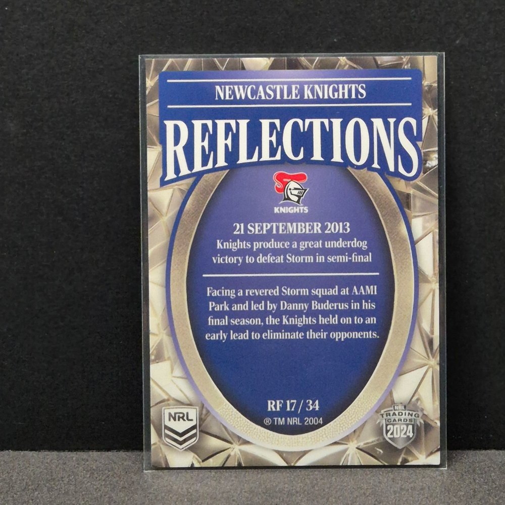 2024 NRL Traders Elite - Reflections - RF17 - Newcastle Knights