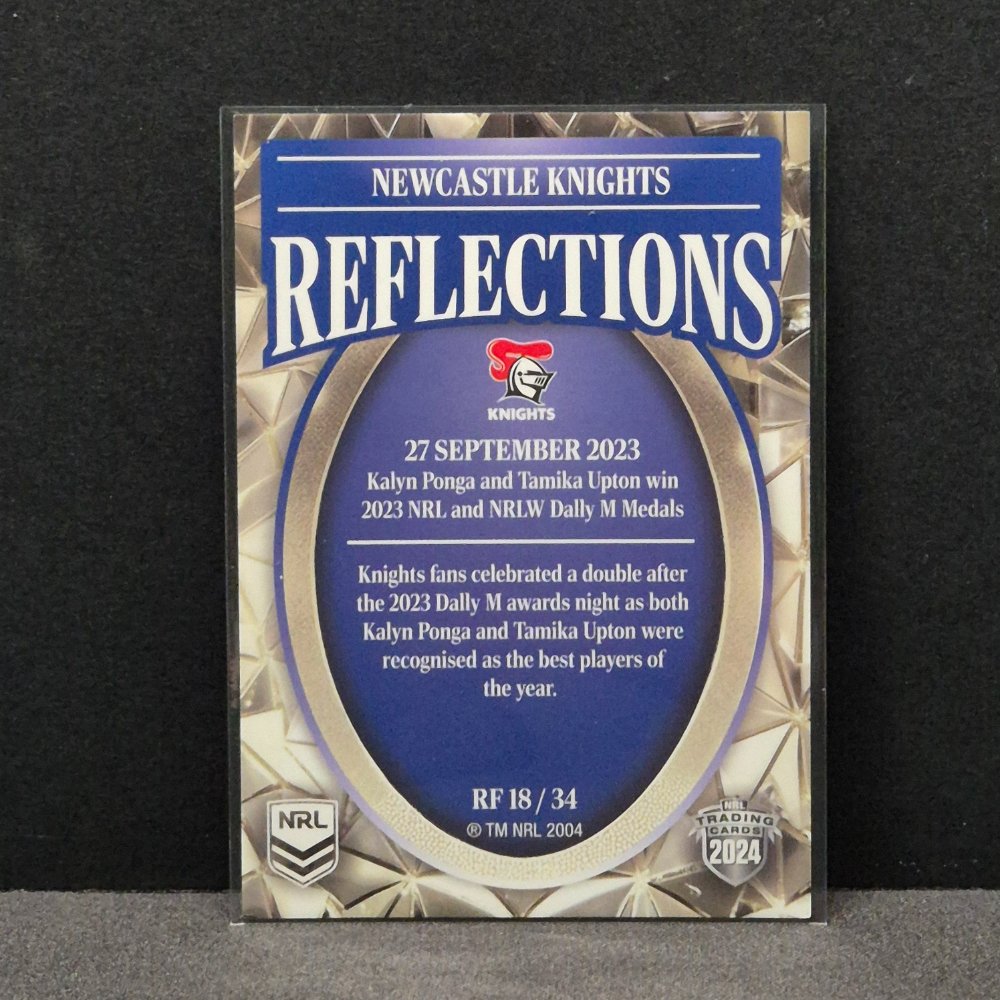 2024 NRL Traders Elite - Reflections - RF18 - Newcastle Knights