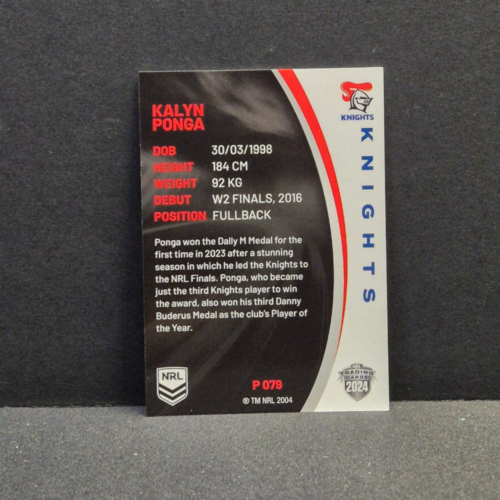 2024 NRL Traders Elite - Pearl - P079 - Kalyn Ponga
