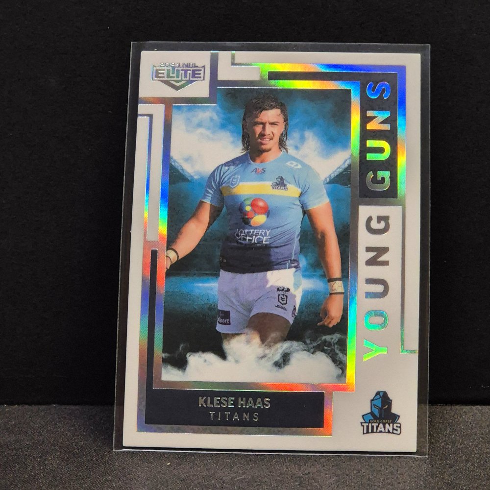 2024 NRL Traders Elite - Young Guns - YG12- Klese Haas