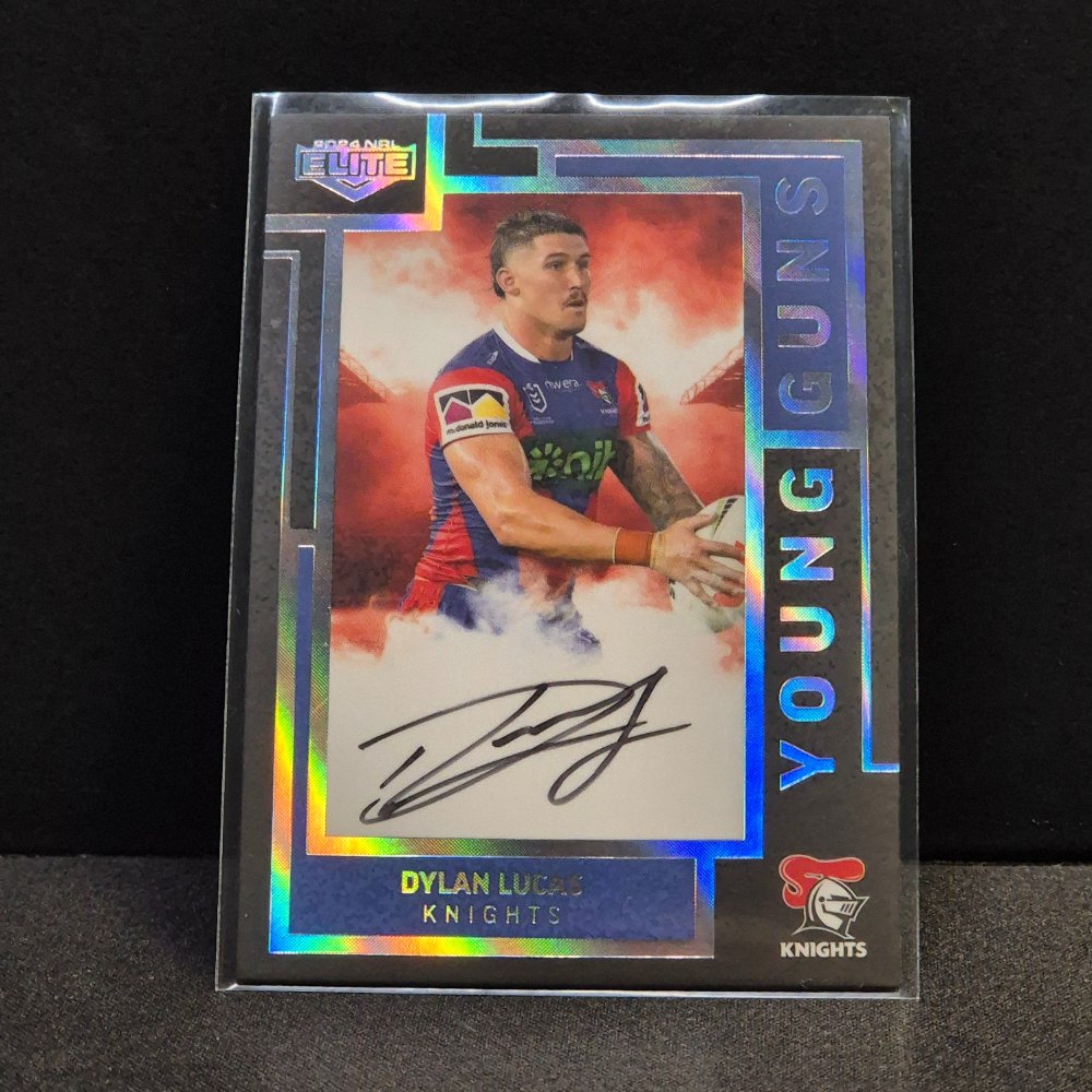 2024 NRL Traders Elite - Young Guns Signature - YGS09- Dylan Lucas