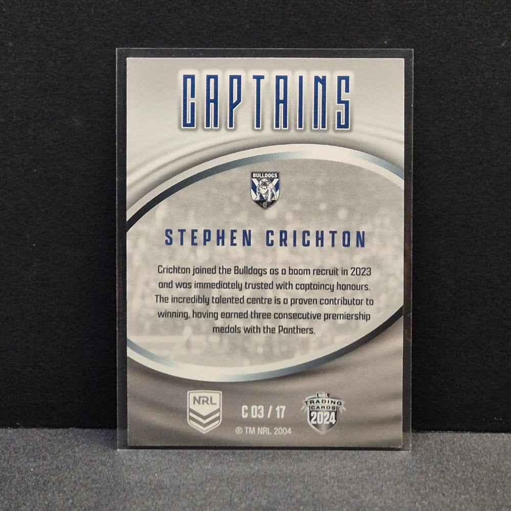 2024 NRL Revolution - Captains - C03 - Stephen Crichton