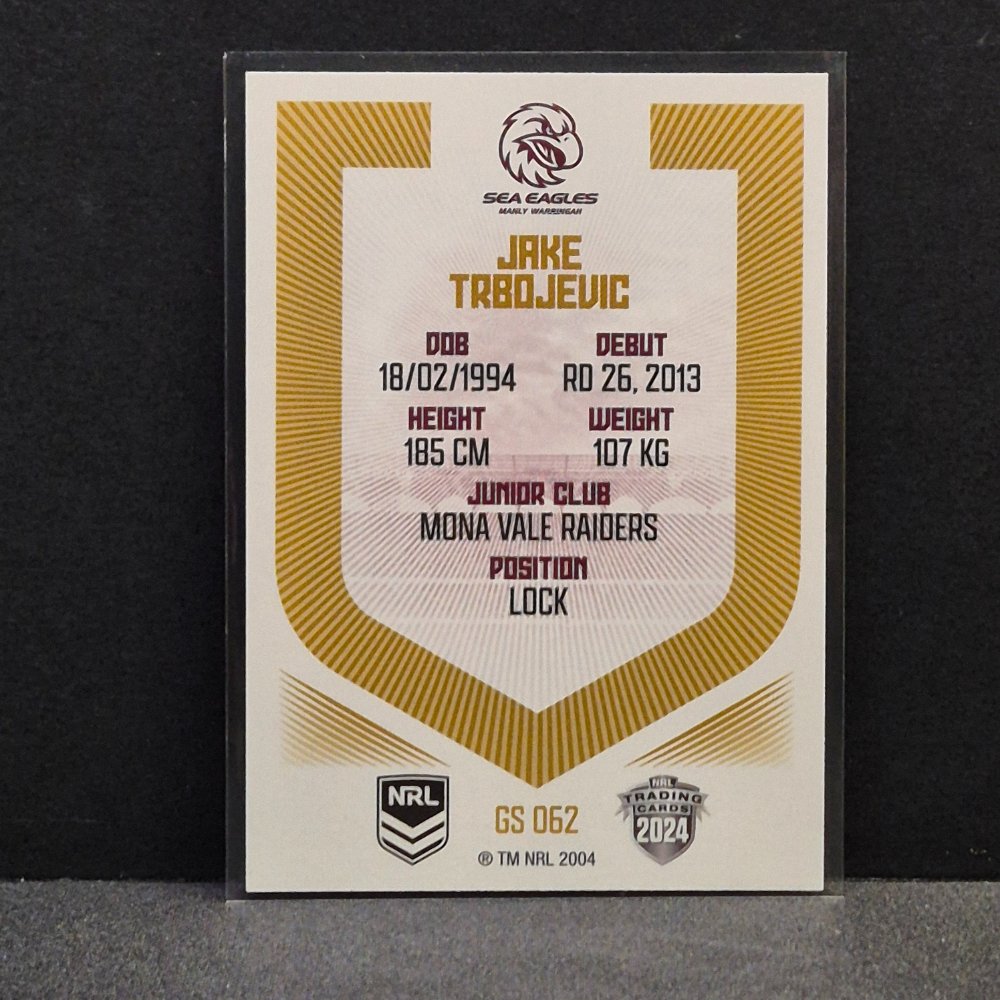 2024 NRL Revolution - Gold Specials - GS062 - Jake Trbojevic
