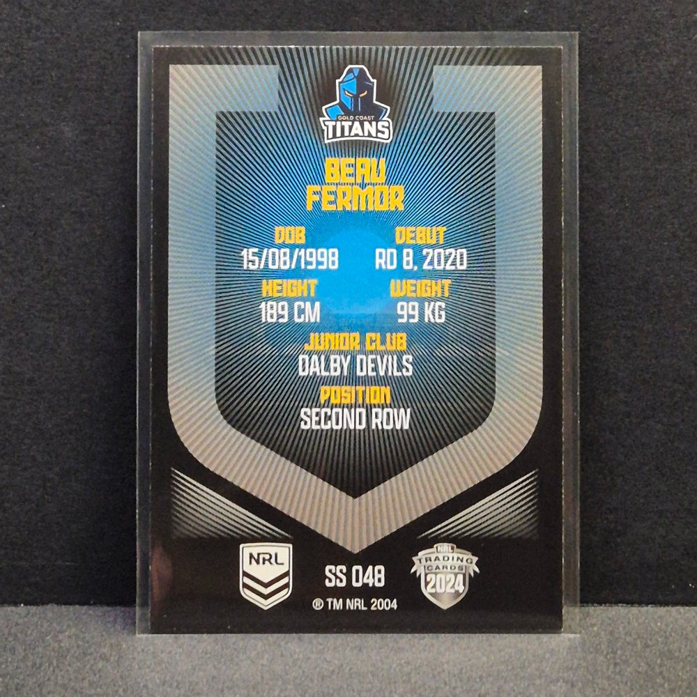 2024 NRL Revolution - Silver Specials - SS048 - Beau Fermor