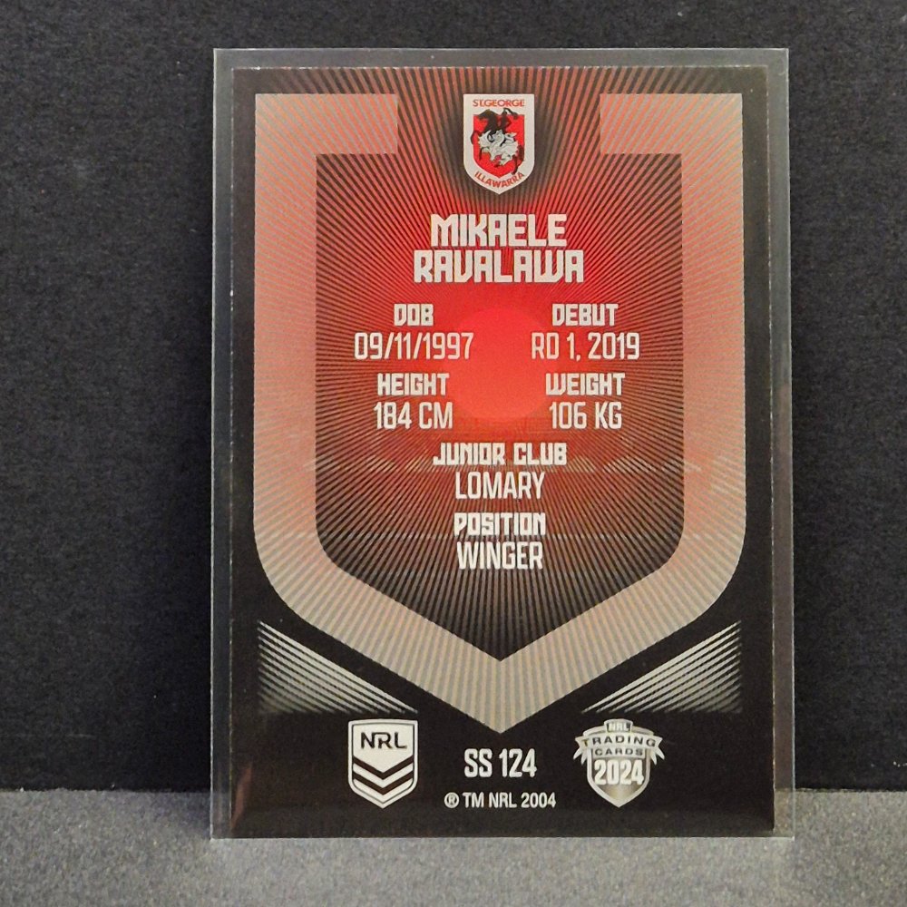 2024 NRL Revolution - Silver Specials - SS124 - Mikaele Ravalawa
