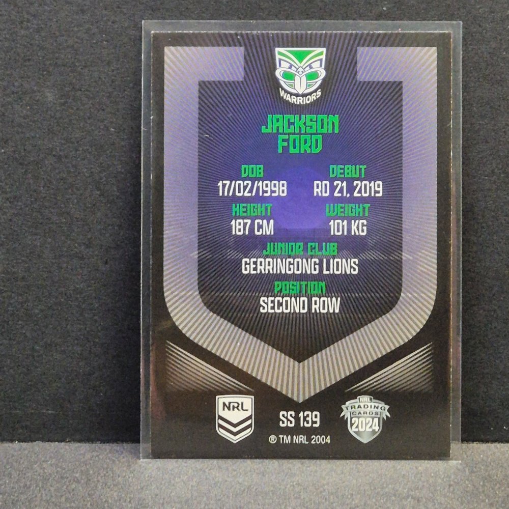 2024 NRL Revolution - Silver Specials - SS139 - Jackson Ford