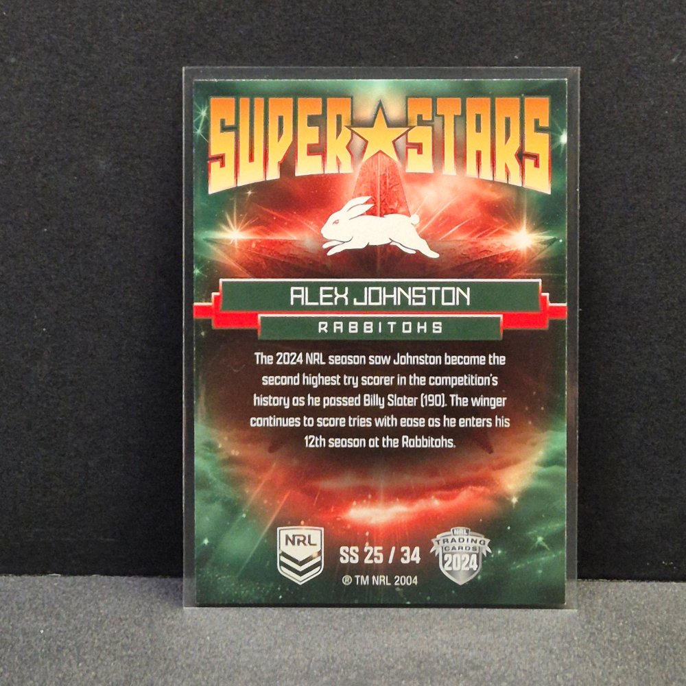 2024 NRL Revolution - Super Stars - SS25 - Alex Johnston