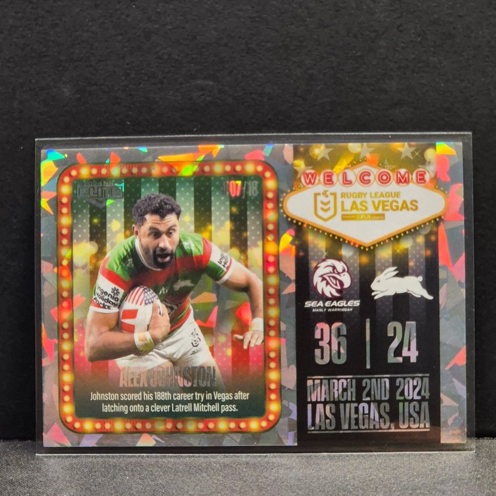 2024 NRL Traders - Las Vegas Round - V07 - Alex Johnston