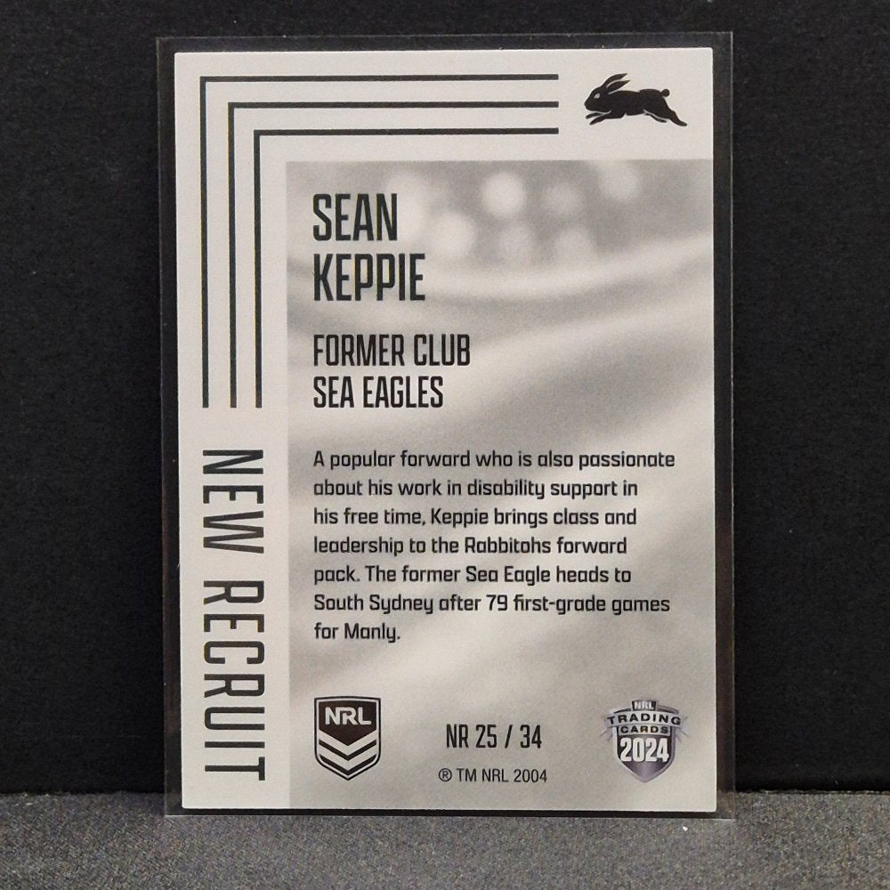 2024 NRL Traders Elite - New Recruit - NR25 - Sean Keppie