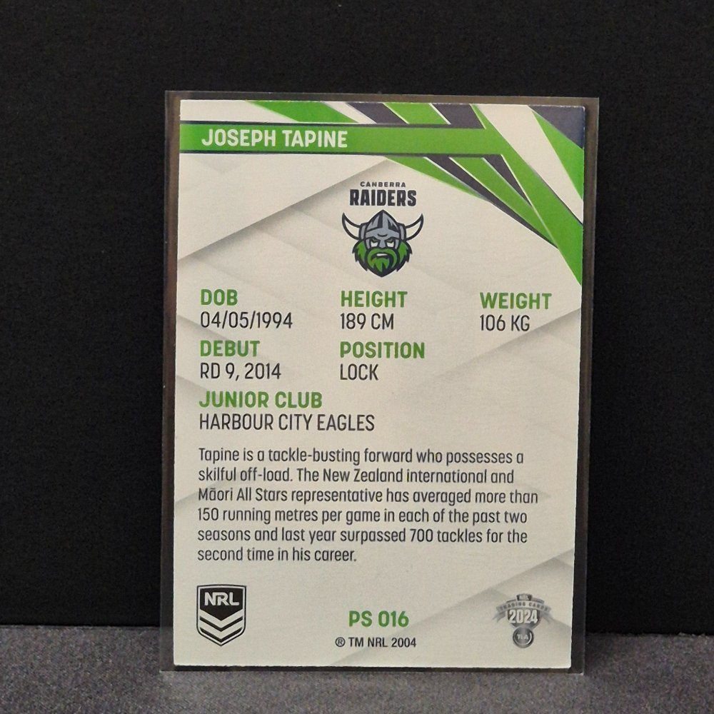 2024 NRL Traders - Pearl Specials - PS016 - Joseph Tapine
