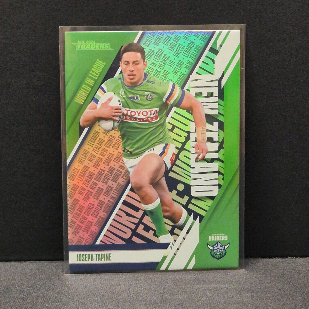 2024 NRL Traders - World in League - WL06 - Joseph Tapine