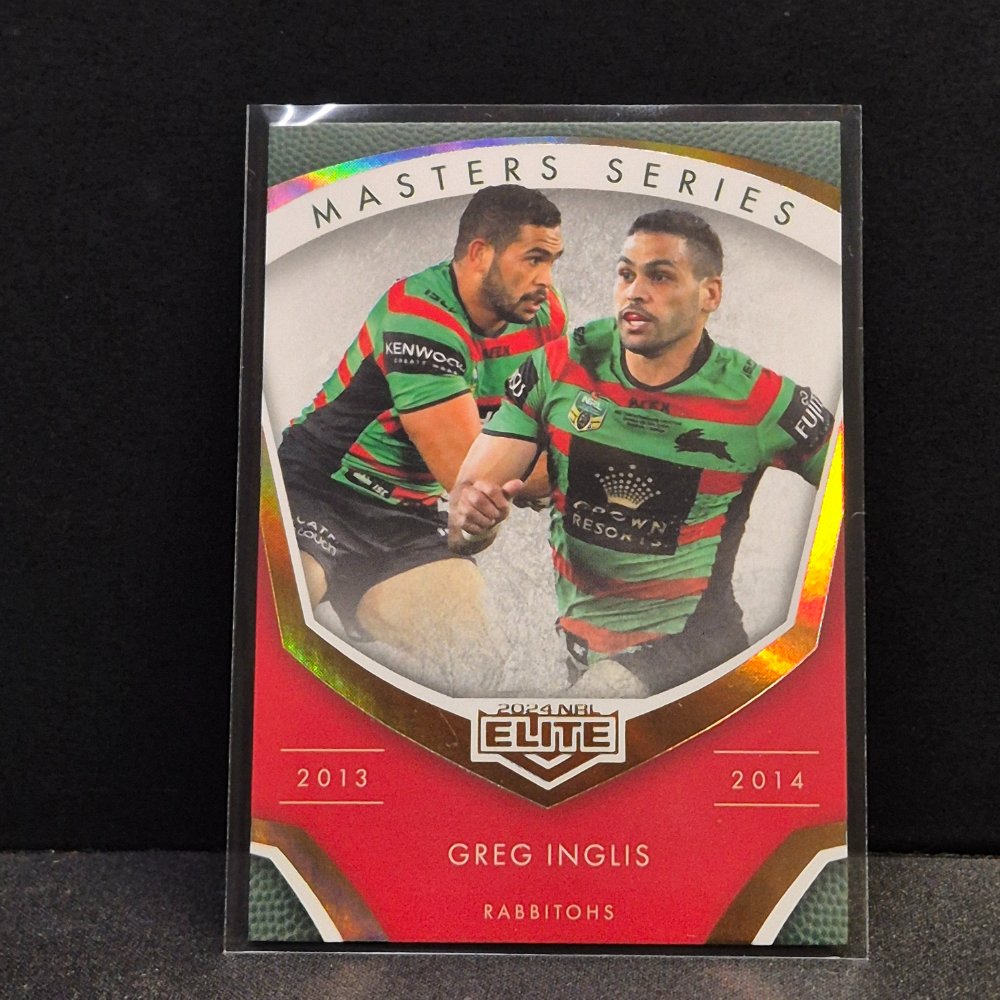 2024 NRL Traders Elite - Master Series - MS05 - Greg Inglis - Rabbitohs