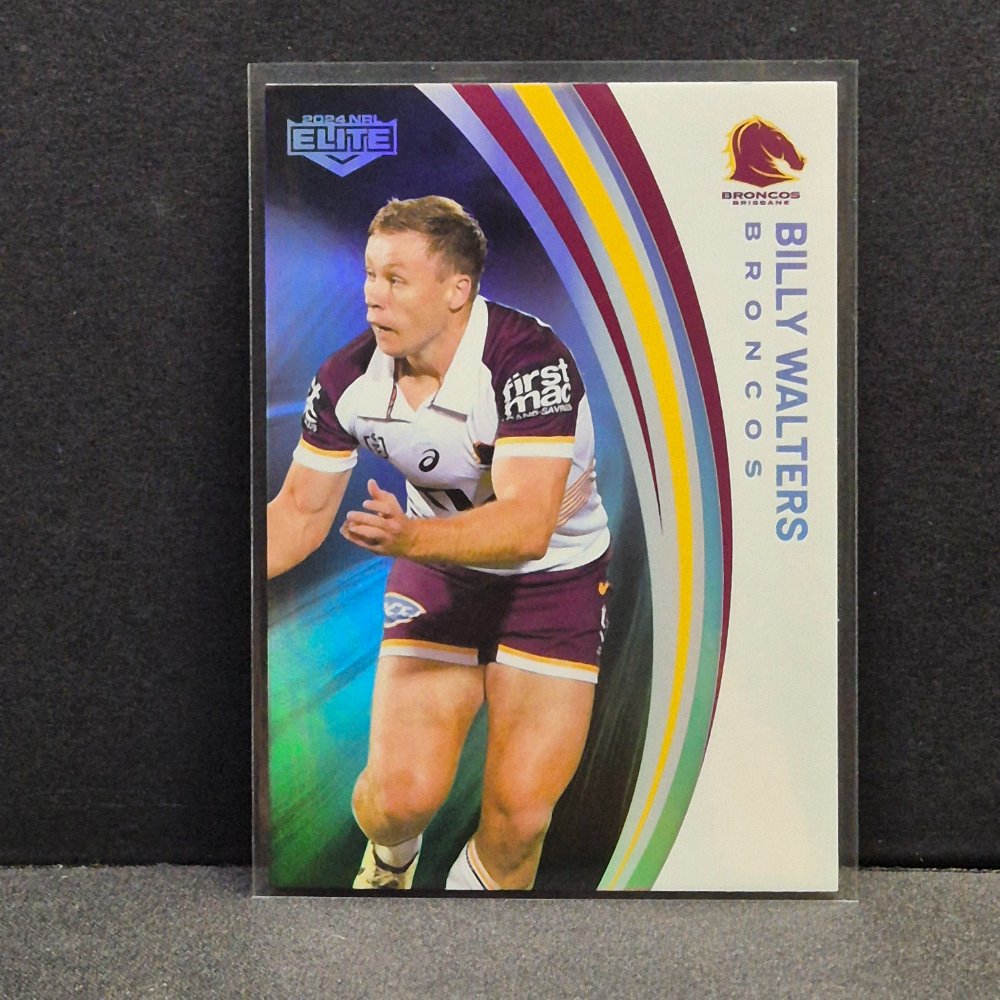 2024 NRL Traders Elite - Silver Specials - P009 - Billy Walters