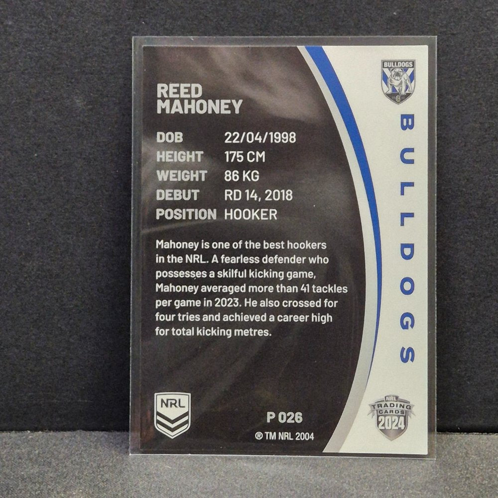 2024 NRL Traders Elite - Silver Specials - P026 - Reed Mahoney