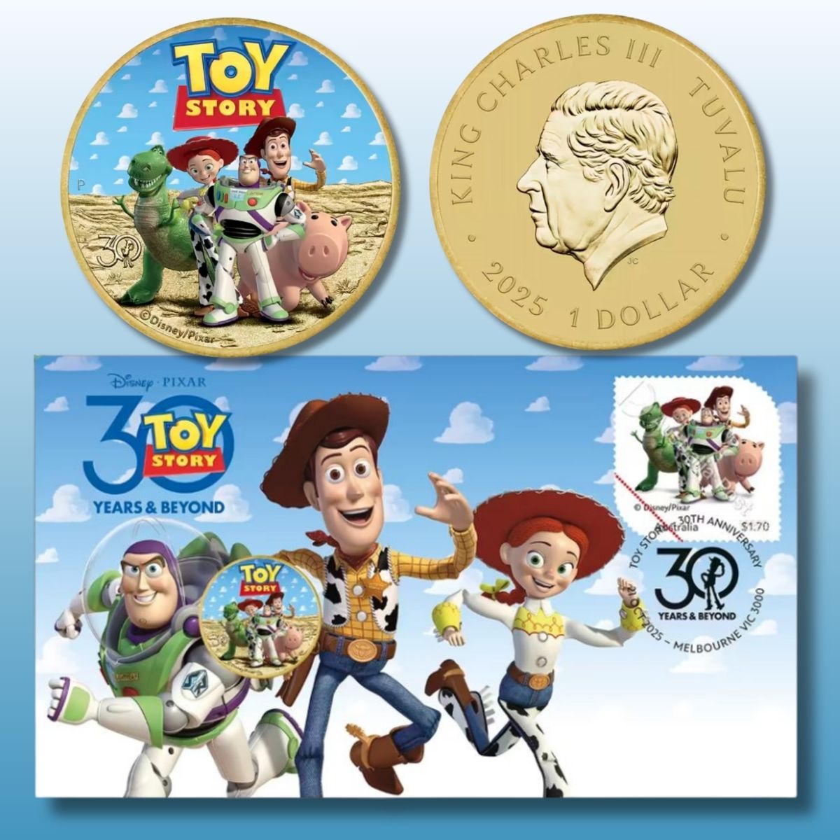 2025 $1 Perth Mint Toy Story 30 Years and Beyond PNC