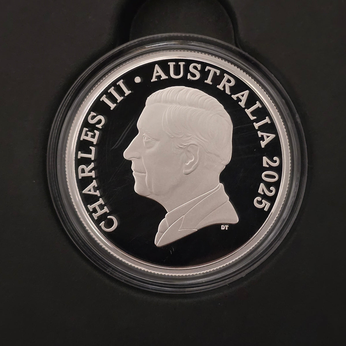 2025 1oz Bush Capital Kangaroo Series Silver Proof obverse
