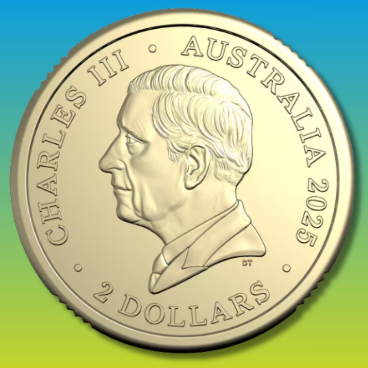 2025 $2 Australian Open Men's Impressions PNC